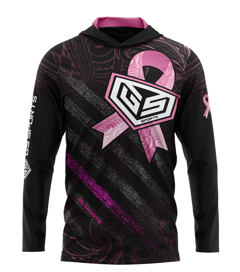 Tribal Breast Cancer Awareness Lightweight Pullover (in stock)