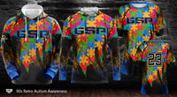 2025 90s Retro Autism Awareness Buy in  (customizable)