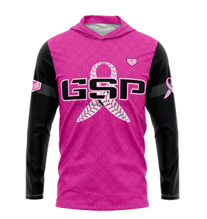 Breast Cancer Awareness Stitch Lightweight Pullover