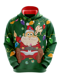 2024 Ugly Sweater Fleece Hoodie (in stock)