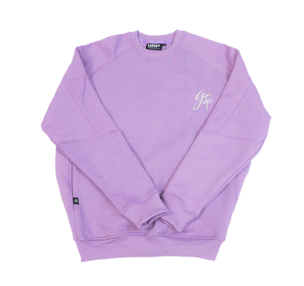 GSP Icon v3 Ultra Fleece Crewneck Sweater - Lavender