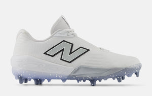 New Balance FuelCell Comp v4 Molded Cleats :  White CCOMPTW4
