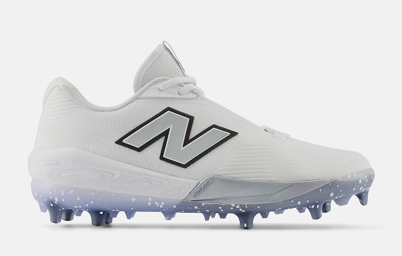 New Balance FuelCell Comp v4 Molded Cleats :  White CCOMPTW4