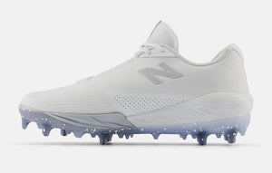 New Balance FuelCell Comp v4 Molded Cleats :  White CCOMPTW4