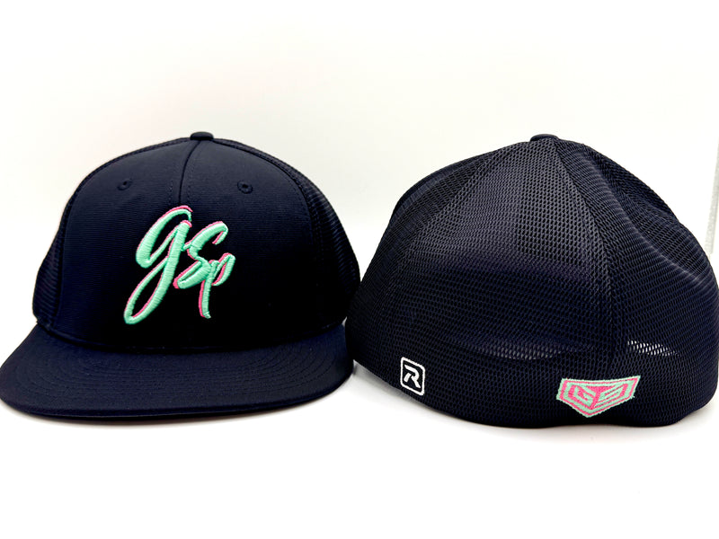 GSP Script Flexfit PTS20M Hat - Black Watermelon