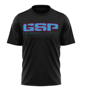 GSP PXL Pink Teal Graphics Tee