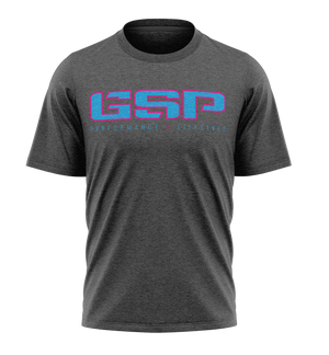 GSP PXL Pink Teal Graphics Tee