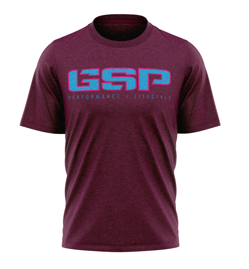 GSP PXL Pink Teal Graphics Tee