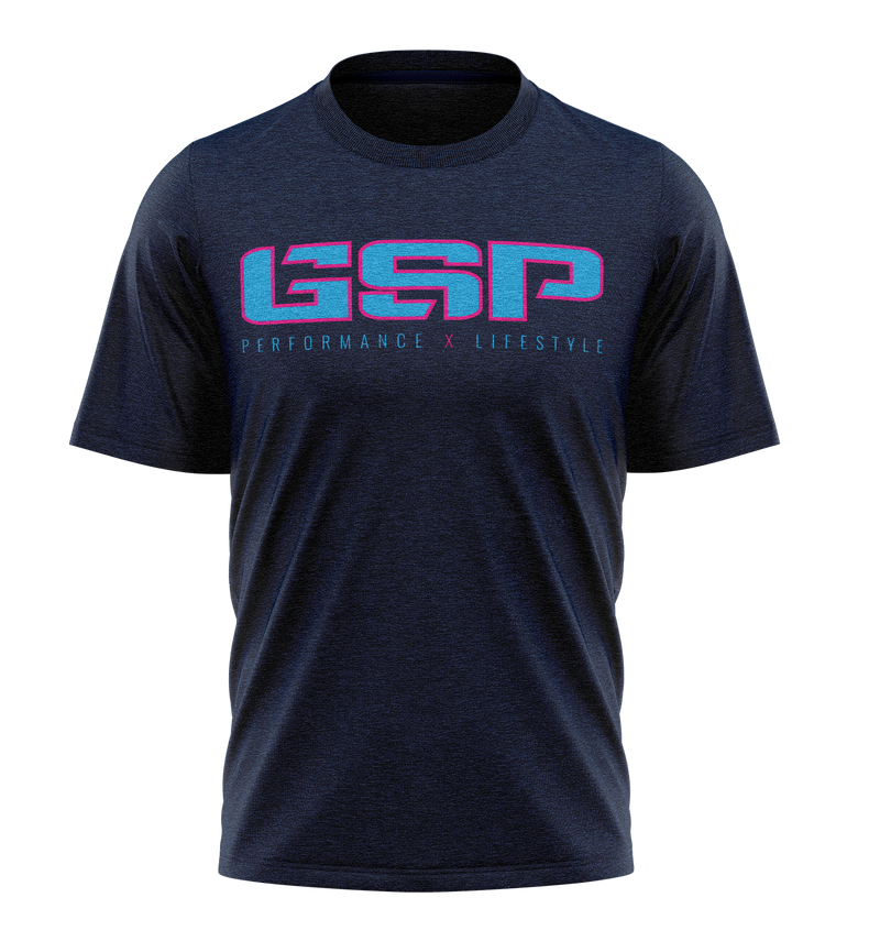 GSP PXL Pink Teal Graphics Tee