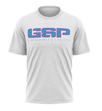 GSP PXL Pink Teal Graphics Tee