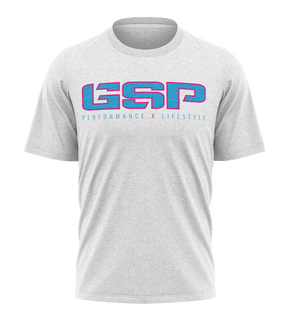 GSP PXL Pink Teal Graphics Tee