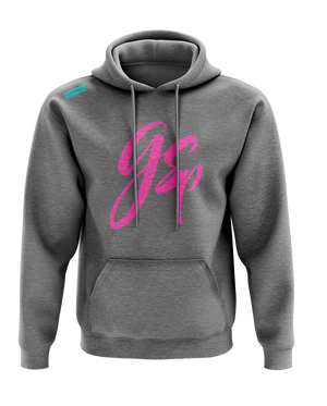 GSP Scripted Pink Teal Unisex Hoodie