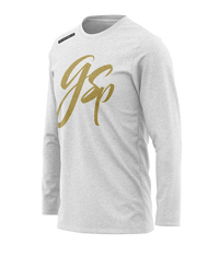 GSP Scripted Gold Long Sleeve Graphics Tee