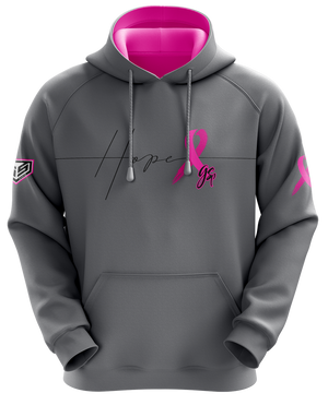 Breast Cancer Awareness Hope Fleece Hoodie