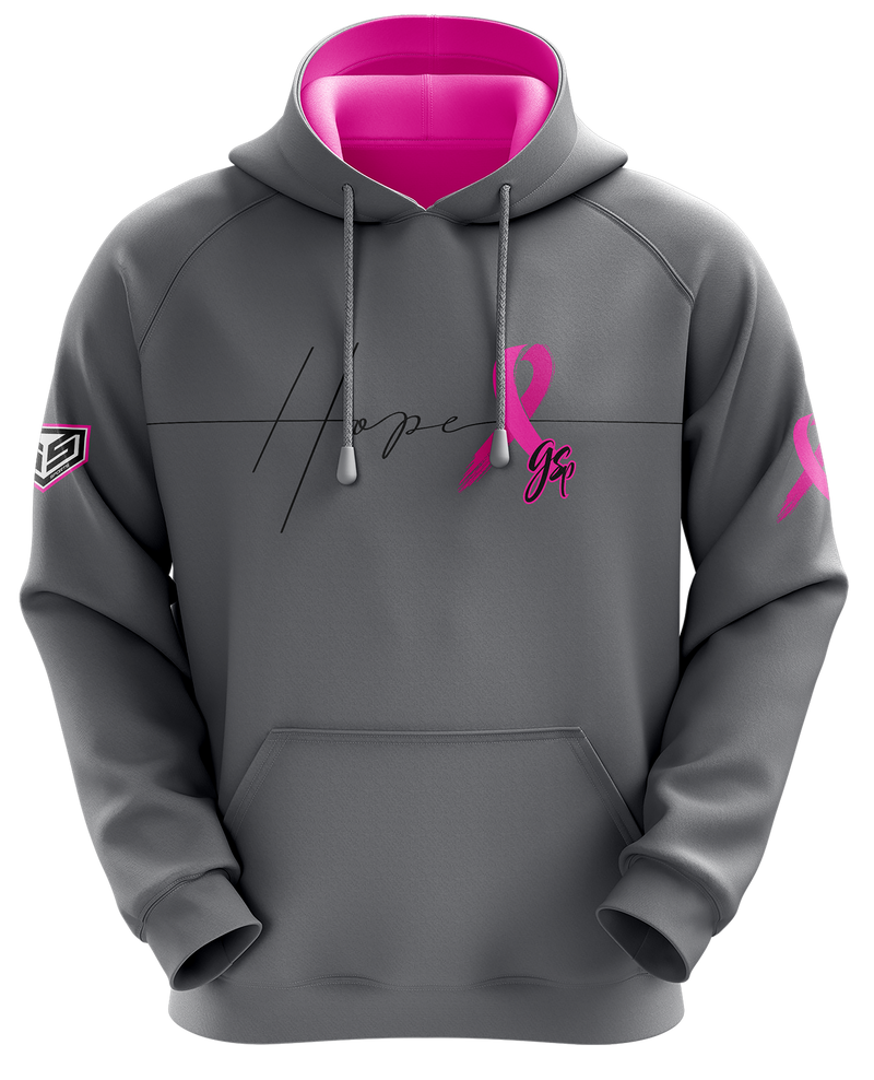 Breast Cancer Awareness Hope Fleece Hoodie