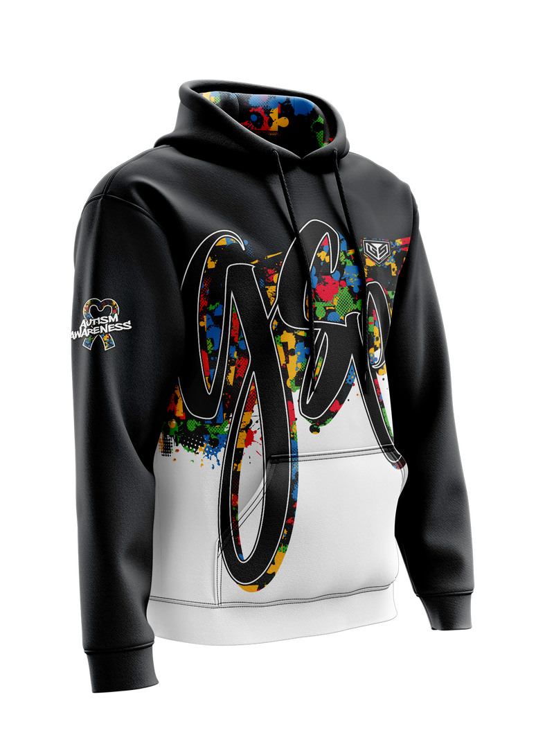 2024 Autism Awareness Fleece Hoodie (stock)