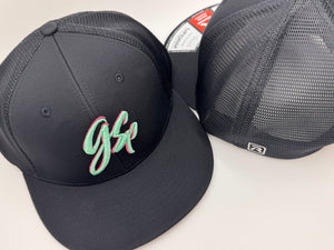 GSP Script Flexfit PTS20M Hat - Black Watermelon