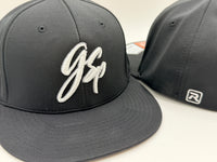 GSP Script Flexfit PTS20M Hat - Black with White