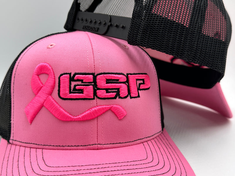 GSP BCA Snapback Hat - Neon Pink