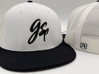 GSP Scripted PTS20M Hat - White / Black