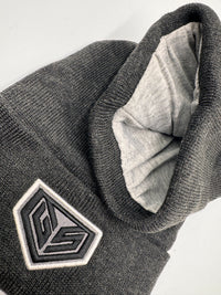 GS Sports Crest Lined Beanie - Heather Charcoal