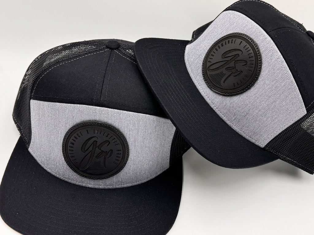 GSP Good Vibes Flatbill Snapback Hat - Heather / Black