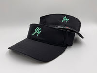 GSP Script Visor - Black with Mint
