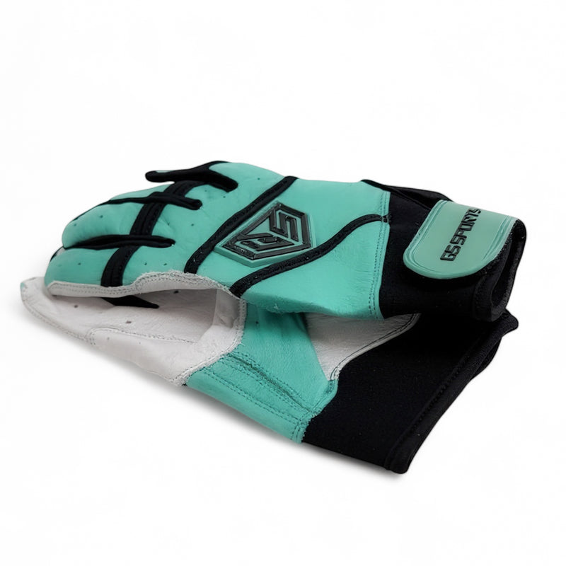 GS Sports Apex V2 Premium Leather Batting Glove - Mint