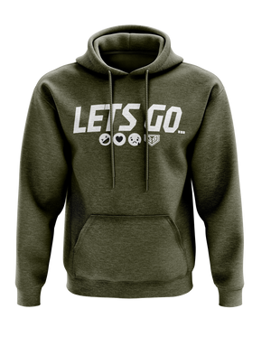 GS Sports Let's Go .... Fleece Hoodie