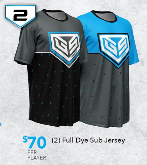 Custom Team Uniform Package 2 - $70 per player