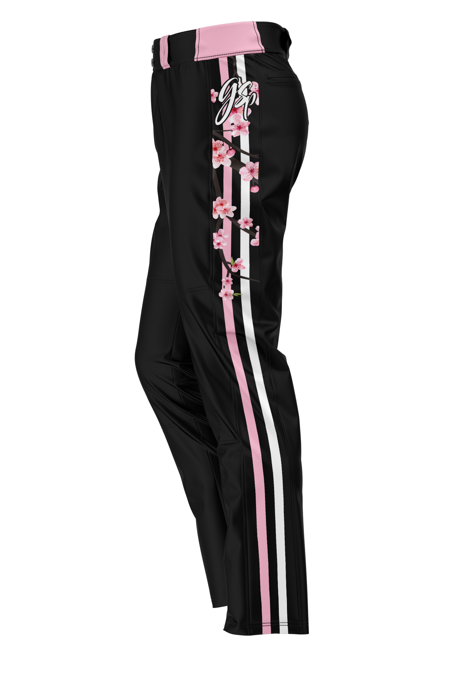 GS Sports Womens Cherry Blossom Softball Pants