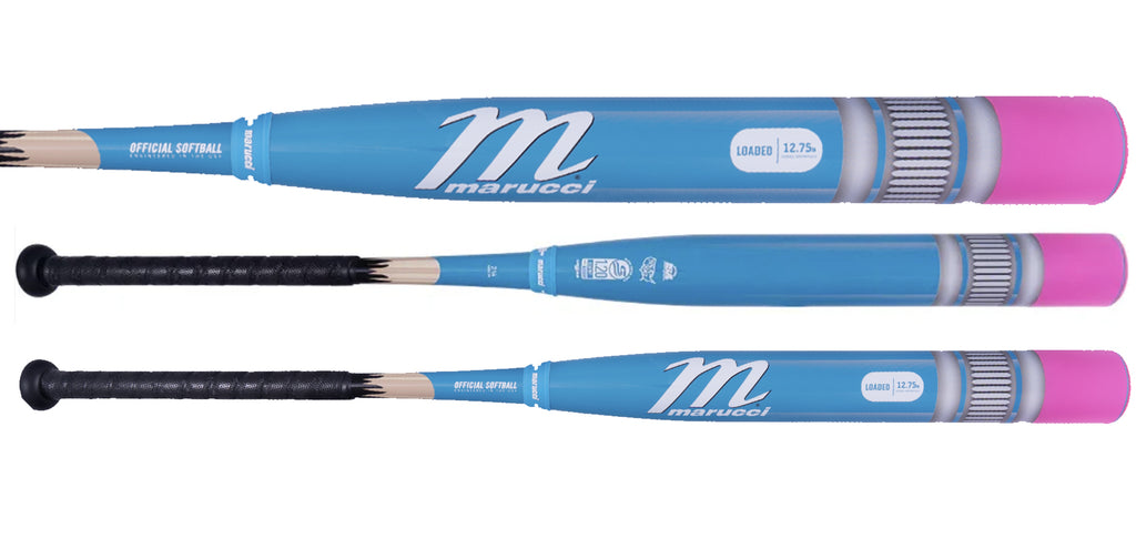 Marucci Neon Blue Pencil 2PC USSSA Slowpitch Bat 12.75” - LOADED