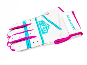 GS Sports Apex V2 Premium Leather Batting Glove - Sunrise Tropics