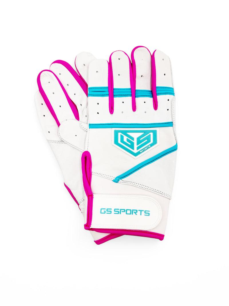 GS Sports Apex V2 Premium Leather Batting Glove - Sunrise Tropics