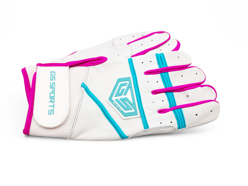 GS Sports Apex V2 Premium Leather Batting Glove - Sunrise Tropics