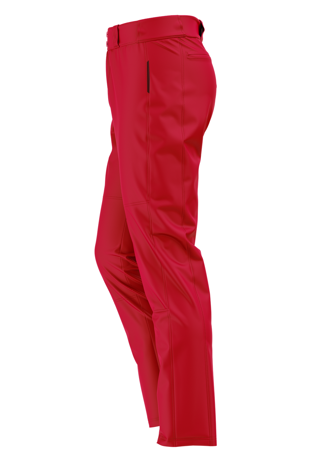 GS Sports Mens Softball Pants - Solid Red