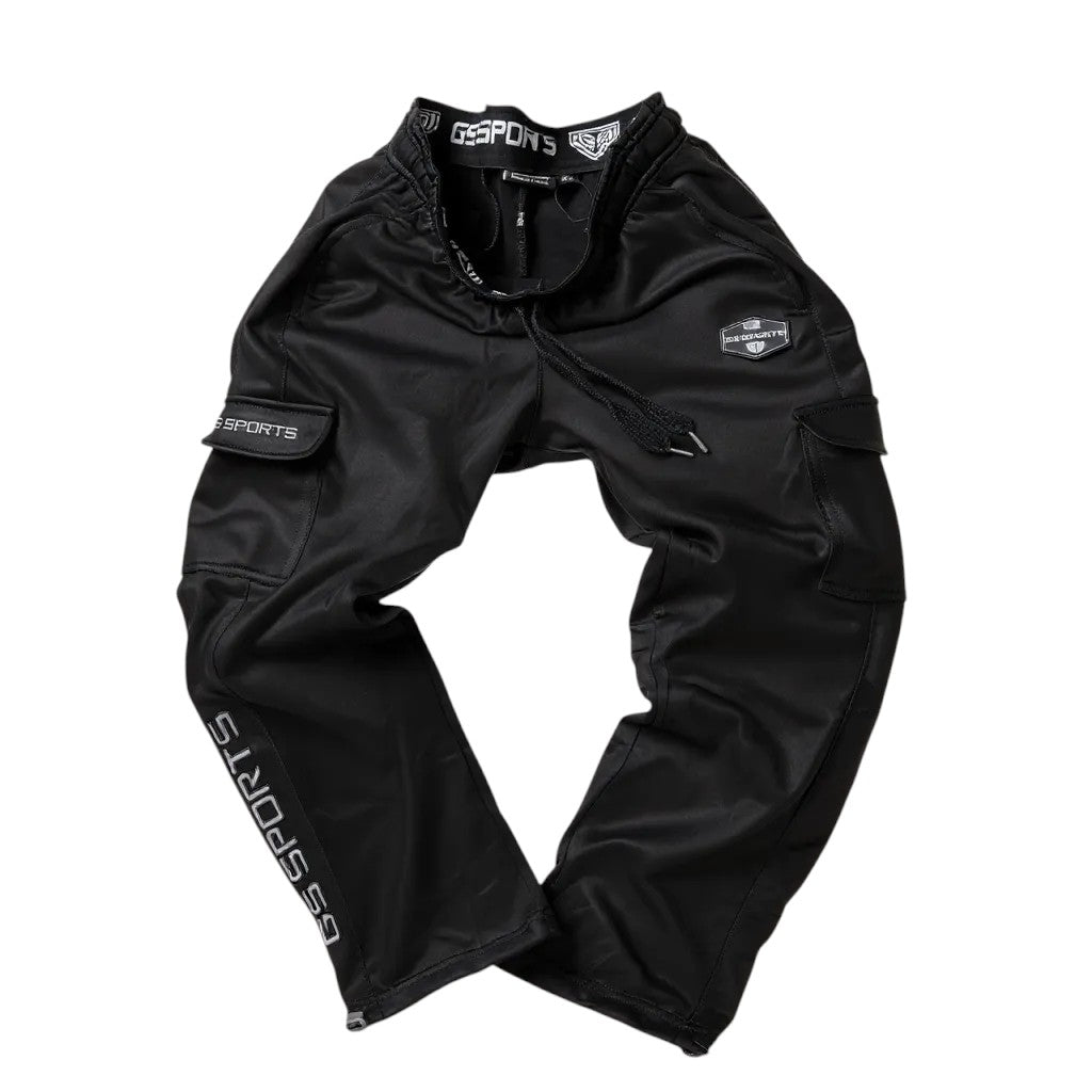 GS Sports Fleece Cargo Pants V7 - Black
