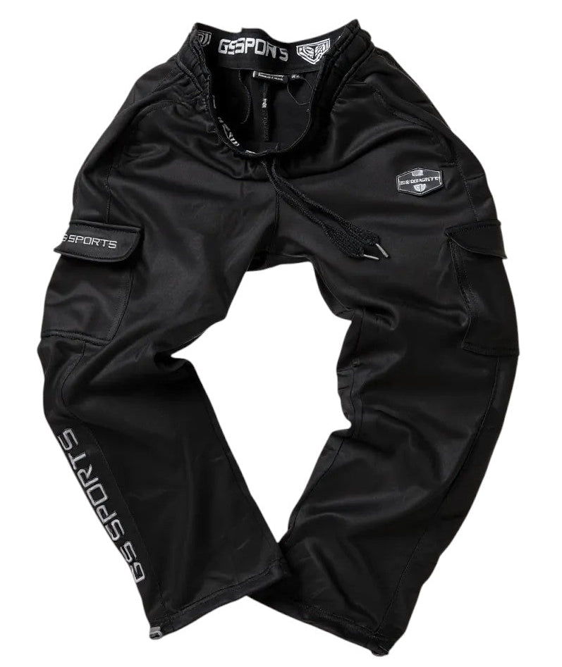 GS Sports Fleece Cargo Pants V7 - Black