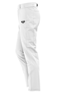 GS Sports Womens Solid Softball Pants - White