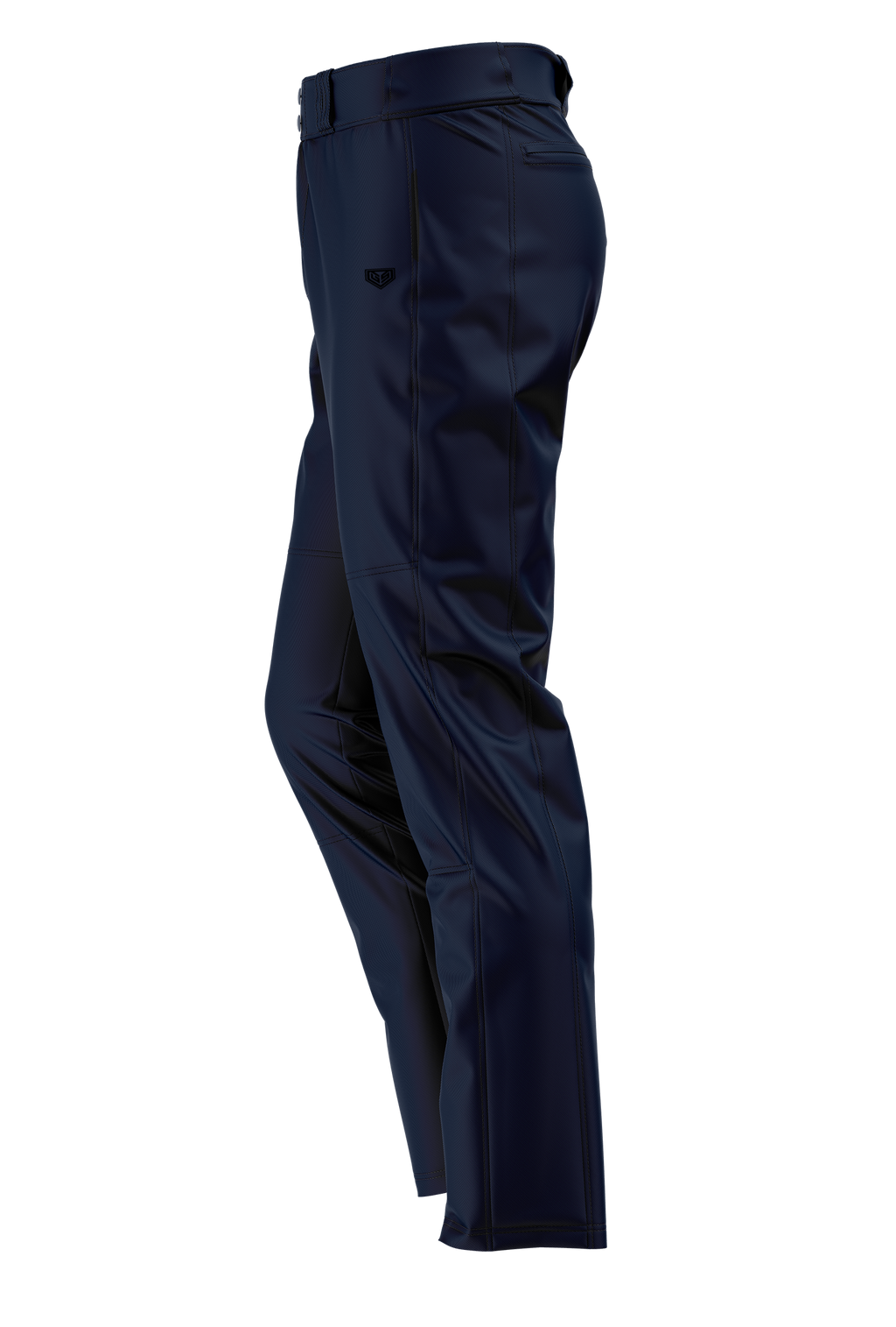 GS Sports Womens Solid Softball Pants - Navy