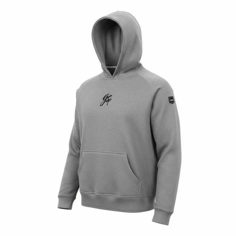 GSP Performance Fleece Hoodie - Heather Grey