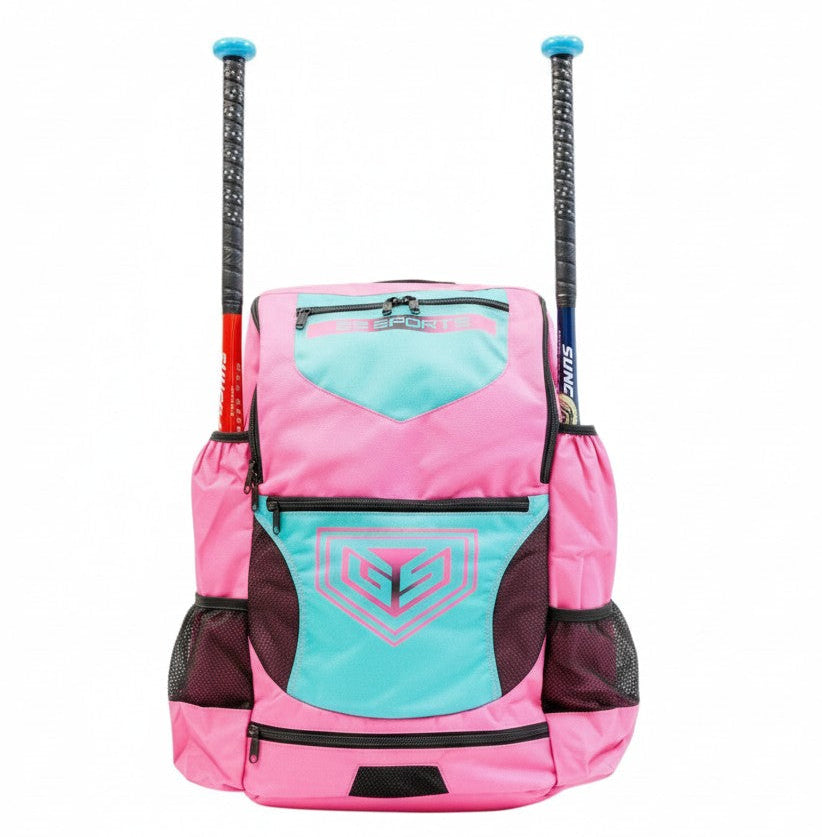 GS Sports Apex Backpack - Pink / Teal