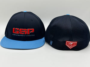 GSP PXL PTS20M Hat - Navy / Columbia Blue with Red and Columbia Blue