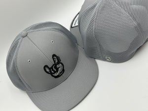 GSP Rock On Tribal PTS20M Hat - Grey with Black White