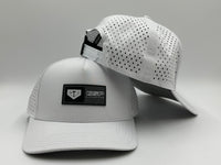 GSP Icon Lifestyle 5 Panel Snapback Hat - White Batters Box