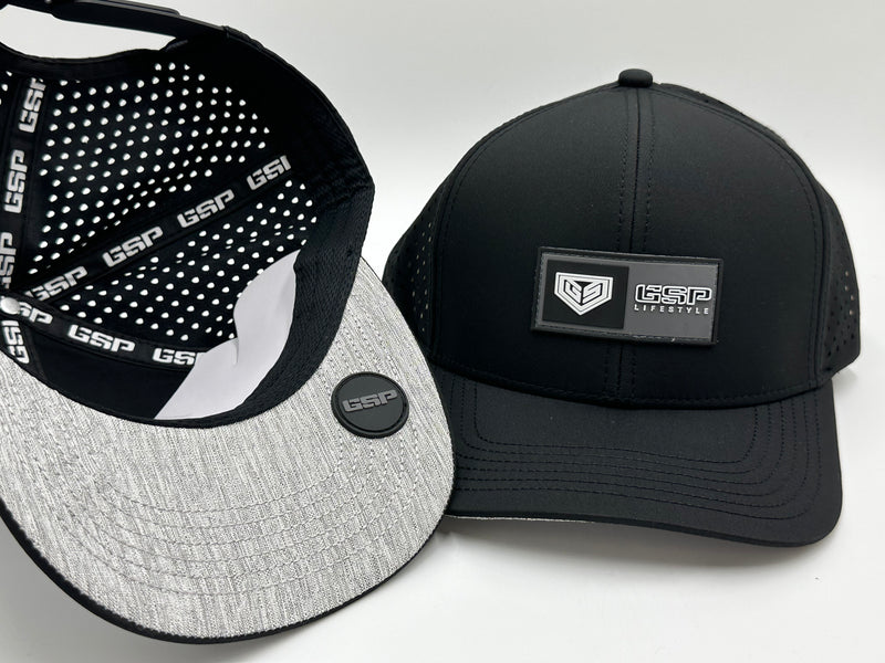GSP Icon Lifestyle Snapback Hat - Black Batters Box