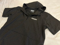 GSP SS 1/4 Zip Performance Pullover v2 - Heather Black