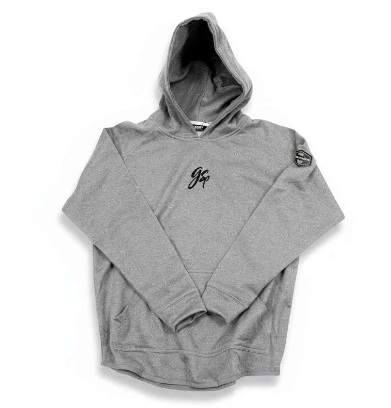 GSP Performance Fleece Hoodie - Heather Grey
