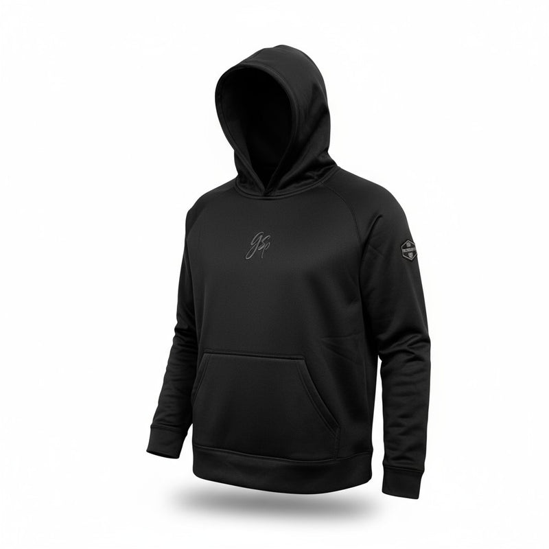 GSP Performance Fleece Hoodie - Black