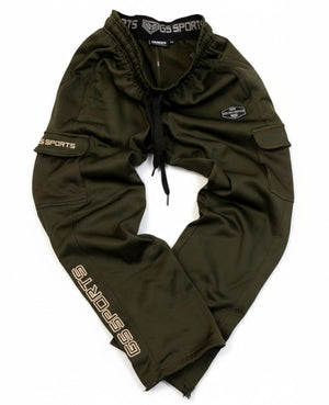 GS Sports Fleece Cargo Pants V7 - Army